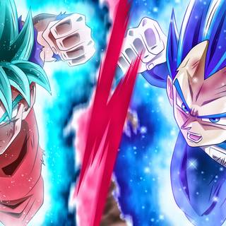 Vegeta blue 4k wallpaper