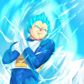 Vegeta blue 4k wallpaper