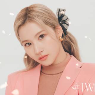 Twice Sana 4k wallpaper