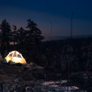Camping 4k wallpaper