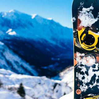 Snowboard 4k wallpaper