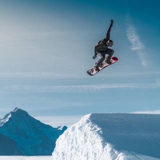 Snowboard 4k wallpaper