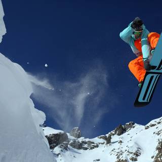 Snowboard 4k wallpaper