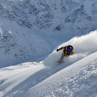 Snowboard 4k wallpaper