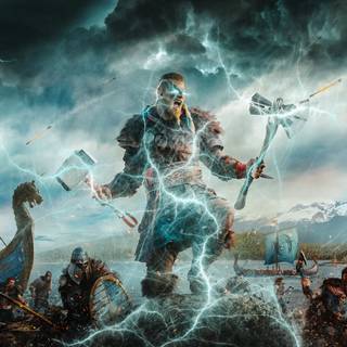 Vikings 4k PC wallpaper