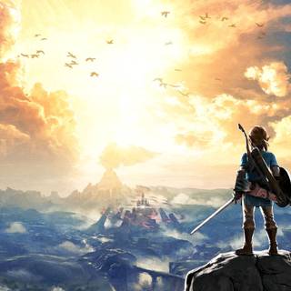 Zelda Breath of The Wild 4K wallpaper
