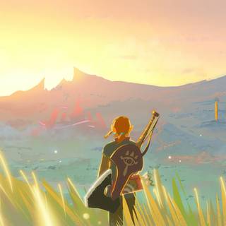 Zelda Breath of The Wild 4K wallpaper