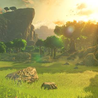 Zelda Breath of The Wild 4K wallpaper