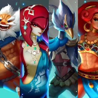 Zelda Breath of The Wild 4K wallpaper