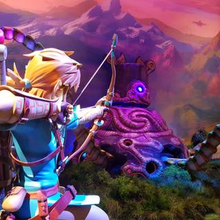 Zelda Breath of The Wild 4K wallpaper