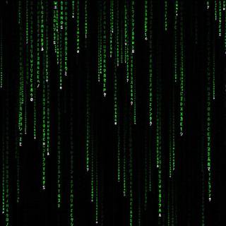 Matrix digital rain desktop wallpaper