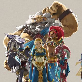 Zelda Breath of The Wild 4K wallpaper