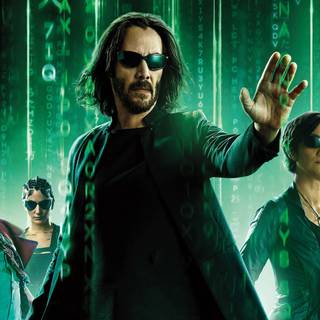The Matrix 4k wallpaper
