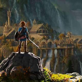 Zelda Breath of The Wild 4K wallpaper