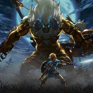 Zelda Breath of The Wild 4K wallpaper
