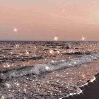 Glitter summer wallpaper