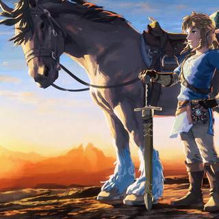 Zelda Breath of The Wild 4K wallpaper