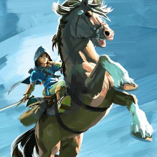 Zelda Breath of The Wild 4K wallpaper