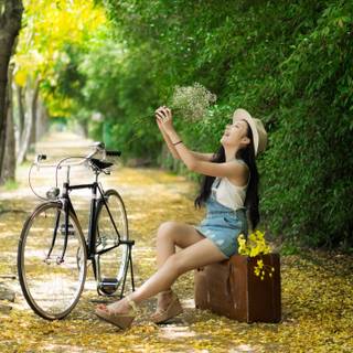 Bike summer wallpaper