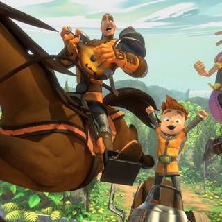 My Knight and Me wallpaper