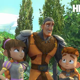 My Knight and Me wallpaper