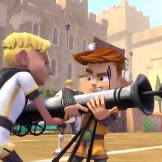 My Knight and Me wallpaper