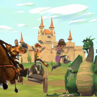 My Knight and Me wallpaper