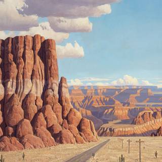 Asteroid City wallpaper