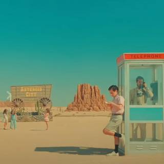 Asteroid City wallpaper