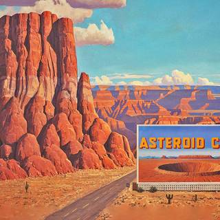 Asteroid City wallpaper