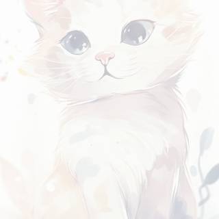 iPhone cat wallpaper