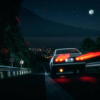 Initial D 4k wallpaper