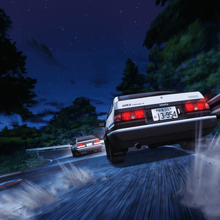 Initial D 4k wallpaper