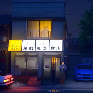 Initial D AE86 wallpaper