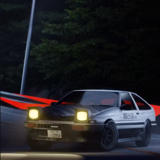 Initial D AE86 wallpaper