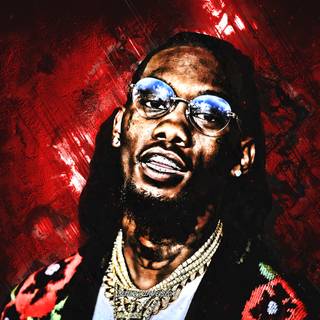 Offset wallpaper