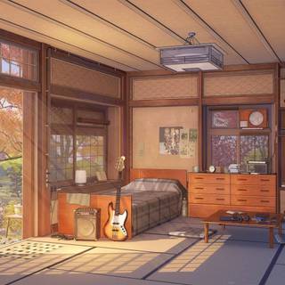 Japan room wallpaper
