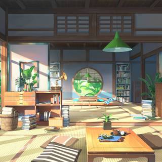Japan room wallpaper