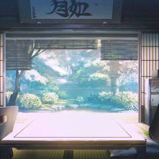 Japan room wallpaper