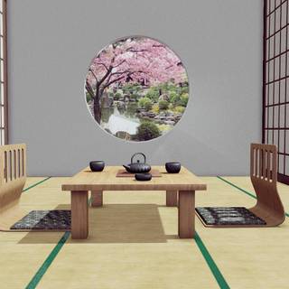 Japan room wallpaper