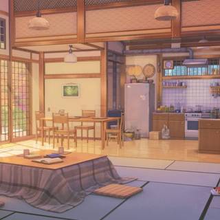 Japan room wallpaper