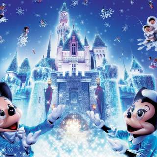 Mickey and Minnie Mouse computer 1920x1200 wallpaper