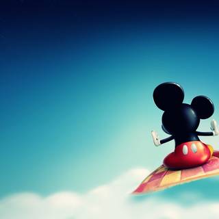 Mickey and Minnie Mouse computer 1920x1200 wallpaper