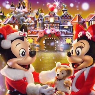 Mickey and Minnie Mouse computer 1920x1200 wallpaper