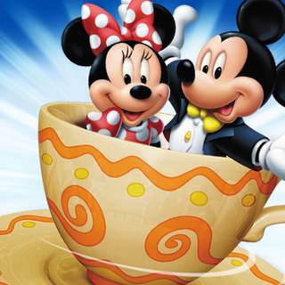 Mickey and Minnie Mouse computer 1920x1200 wallpaper