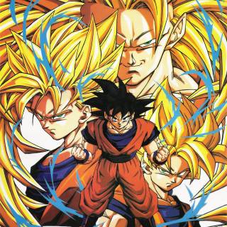 DBZ vintage art wallpaper