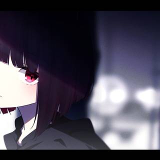 Anime eyes 4k wallpaper