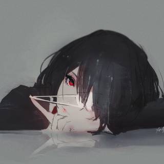 Anime eyes 4k wallpaper