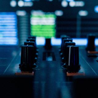 Mixing console wallpaper