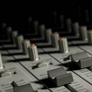 Mixing console wallpaper